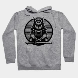 Samurai Cat Hoodie